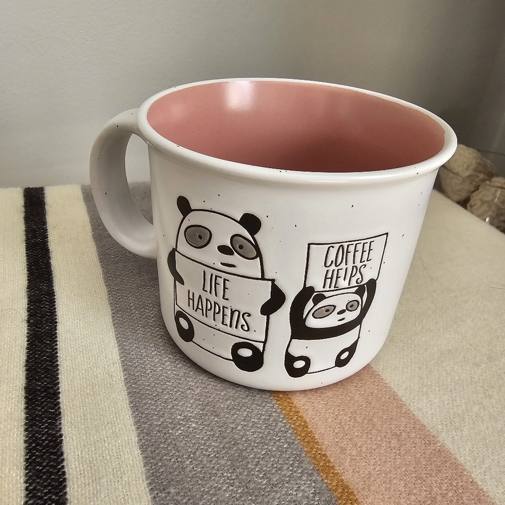 NWOT Wandering Moon Coffee Panda Mug